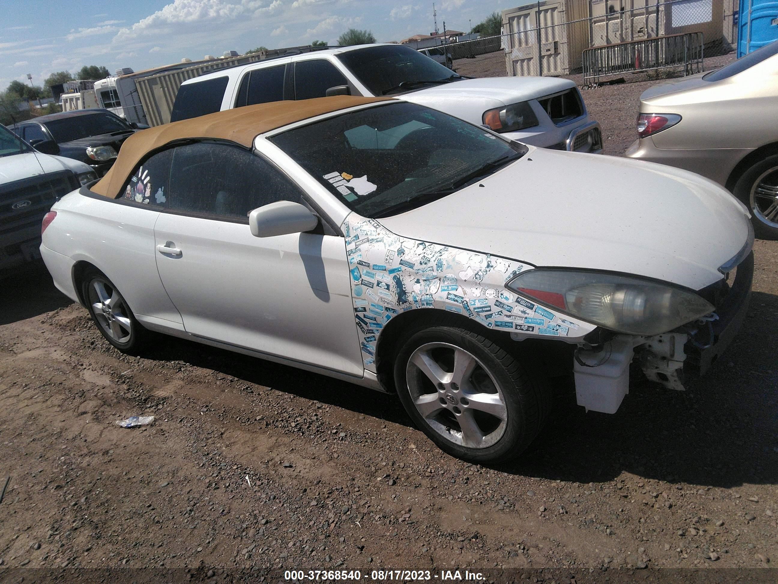 TOYOTA CAMRY SOLARA 2008 4t1fa38p58u156576