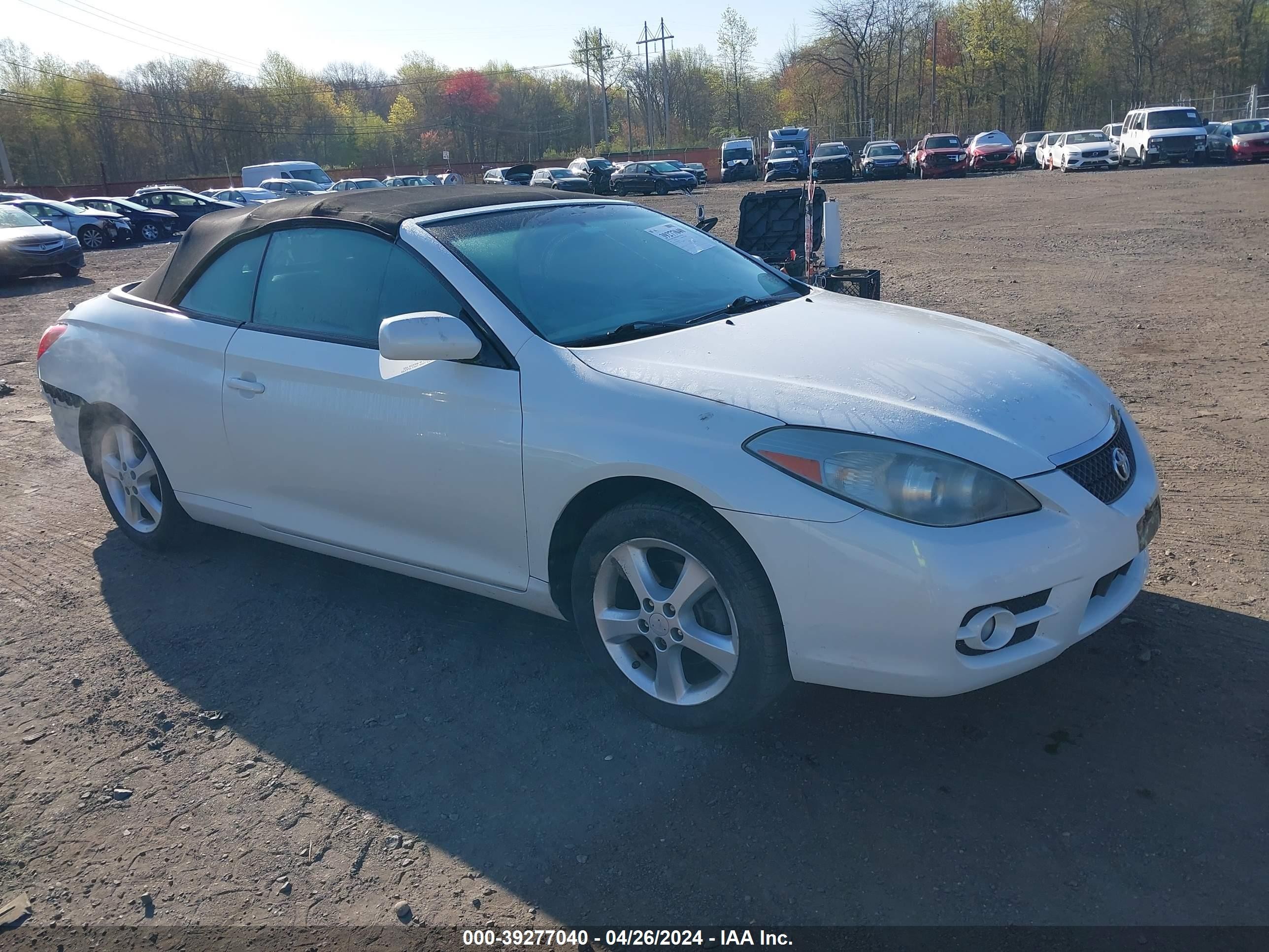 TOYOTA CAMRY SOLARA 2007 4t1fa38p67u114061