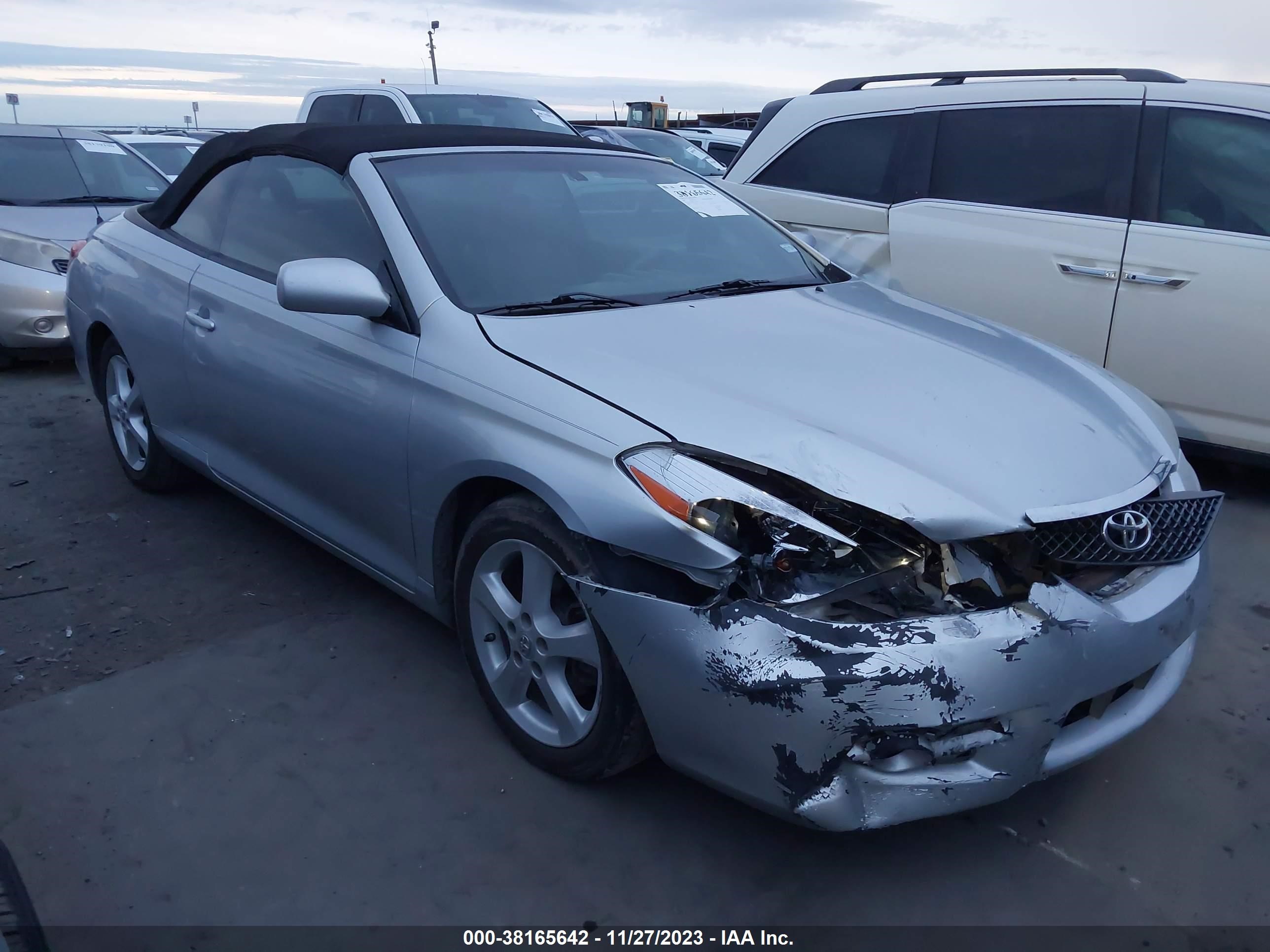 TOYOTA CAMRY SOLARA 2007 4t1fa38p77u118510