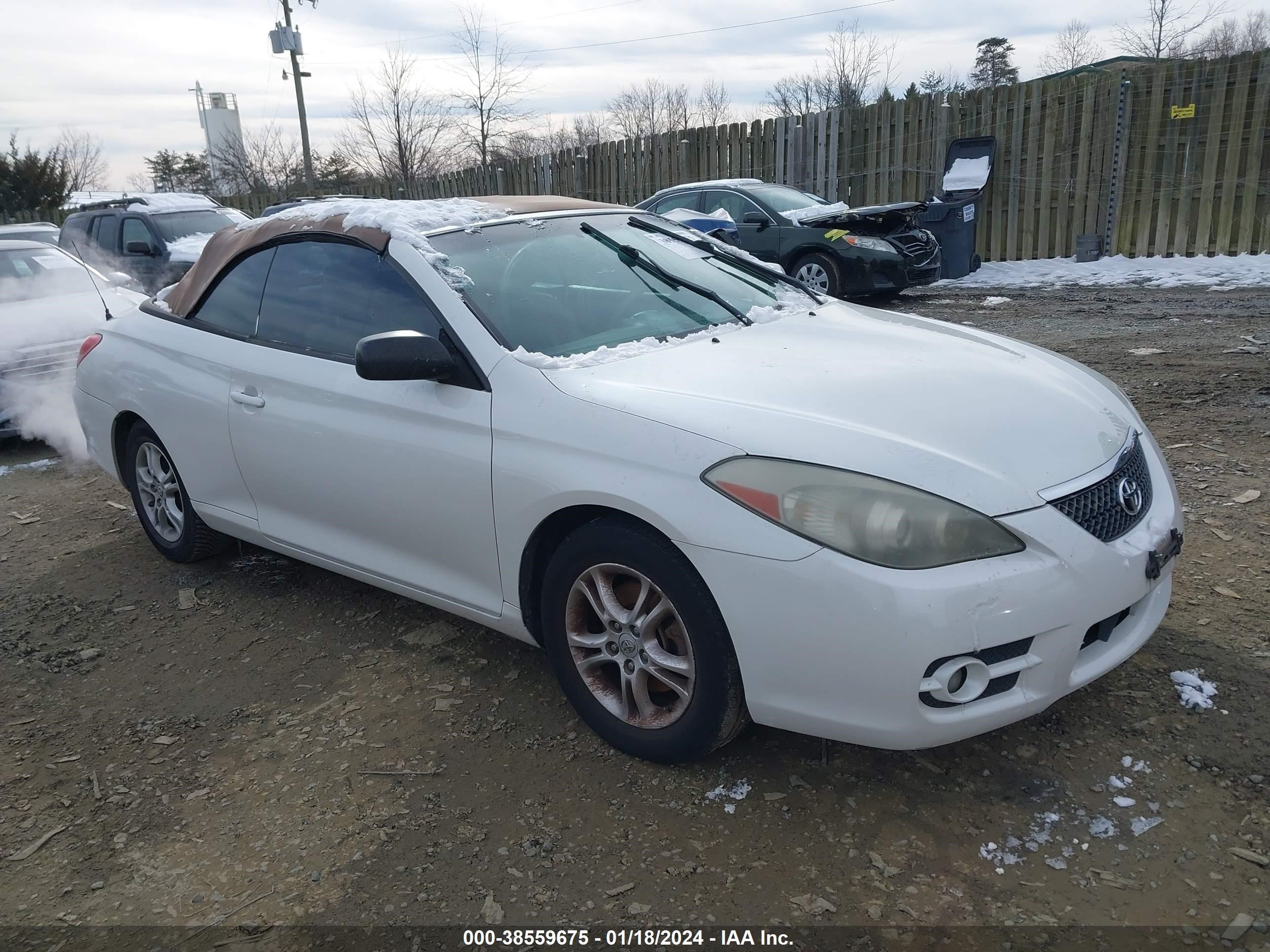 TOYOTA CAMRY SOLARA 2008 4t1fa38p78u142162