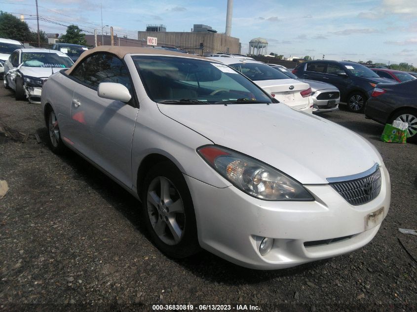 TOYOTA CAMRY SOLARA 2005 4t1fa38p85u039876