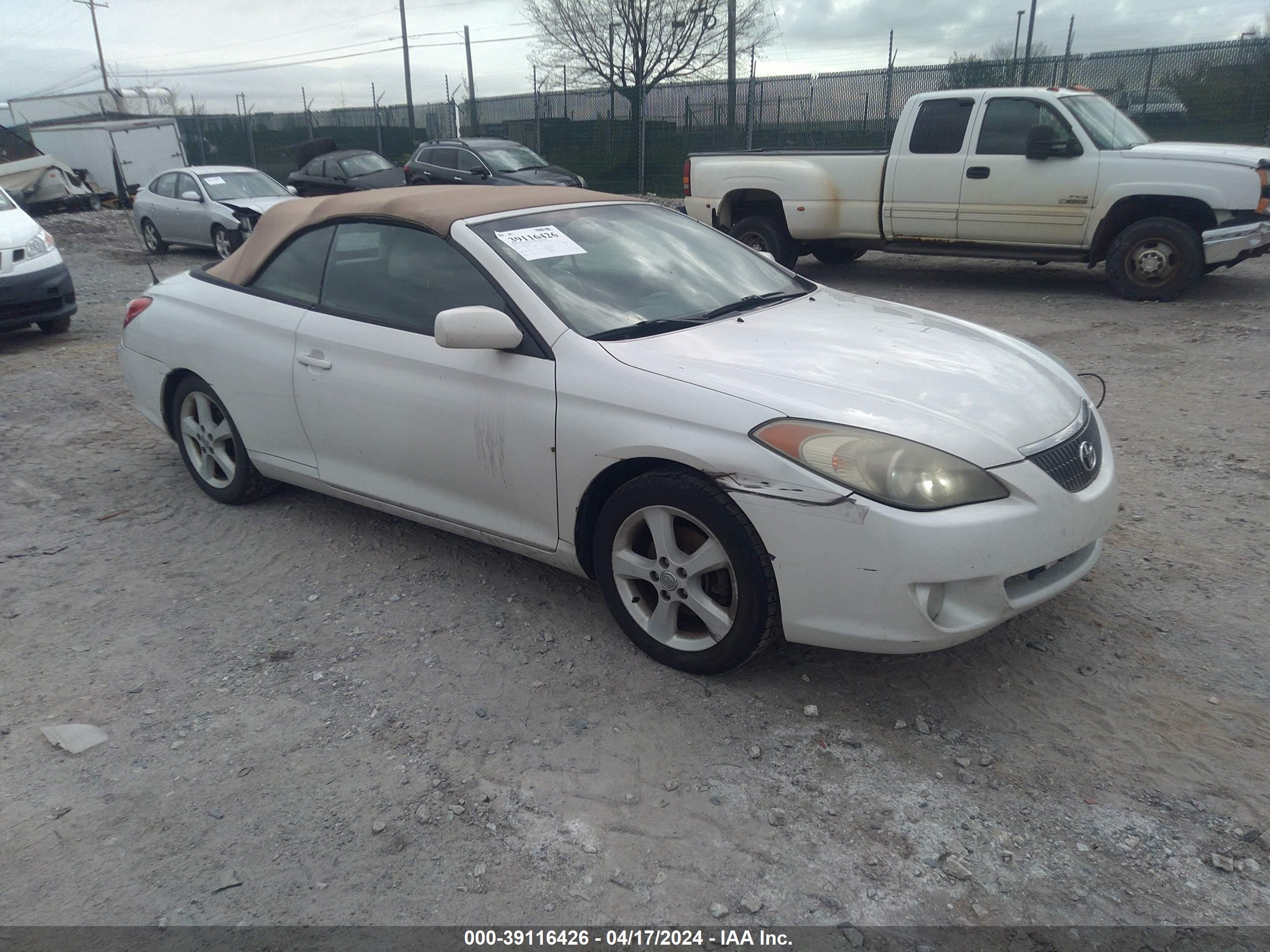 TOYOTA CAMRY SOLARA 2006 4t1fa38p86u067243