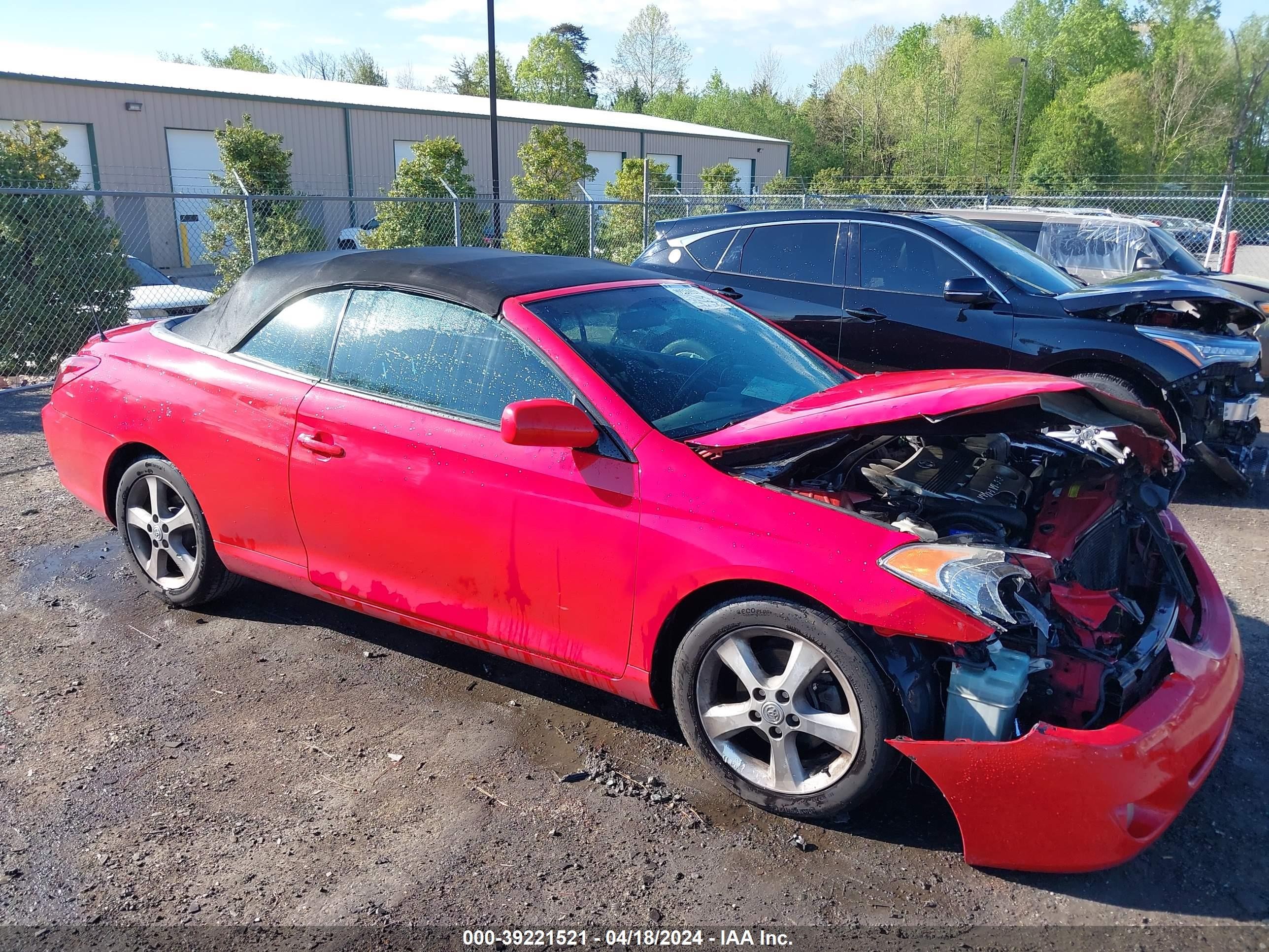 TOYOTA CAMRY SOLARA 2006 4t1fa38p96u075061