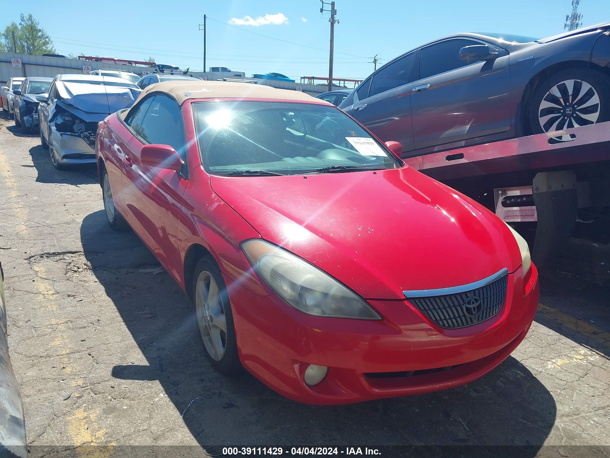 TOYOTA CAMRY SOLARA 2004 4t1fa38px4u029834