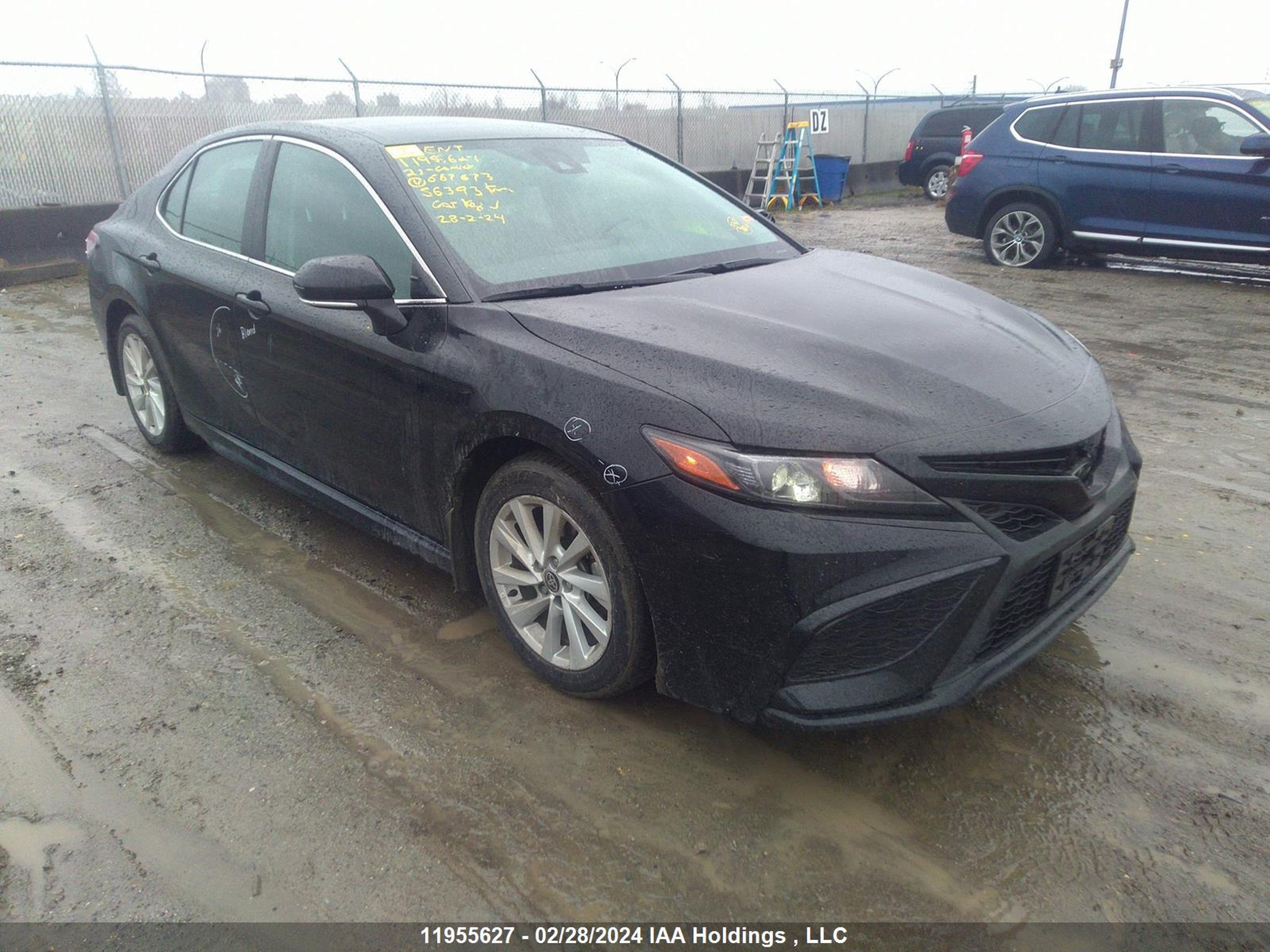 TOYOTA CAMRY 2022 4t1g11ak1nu667673