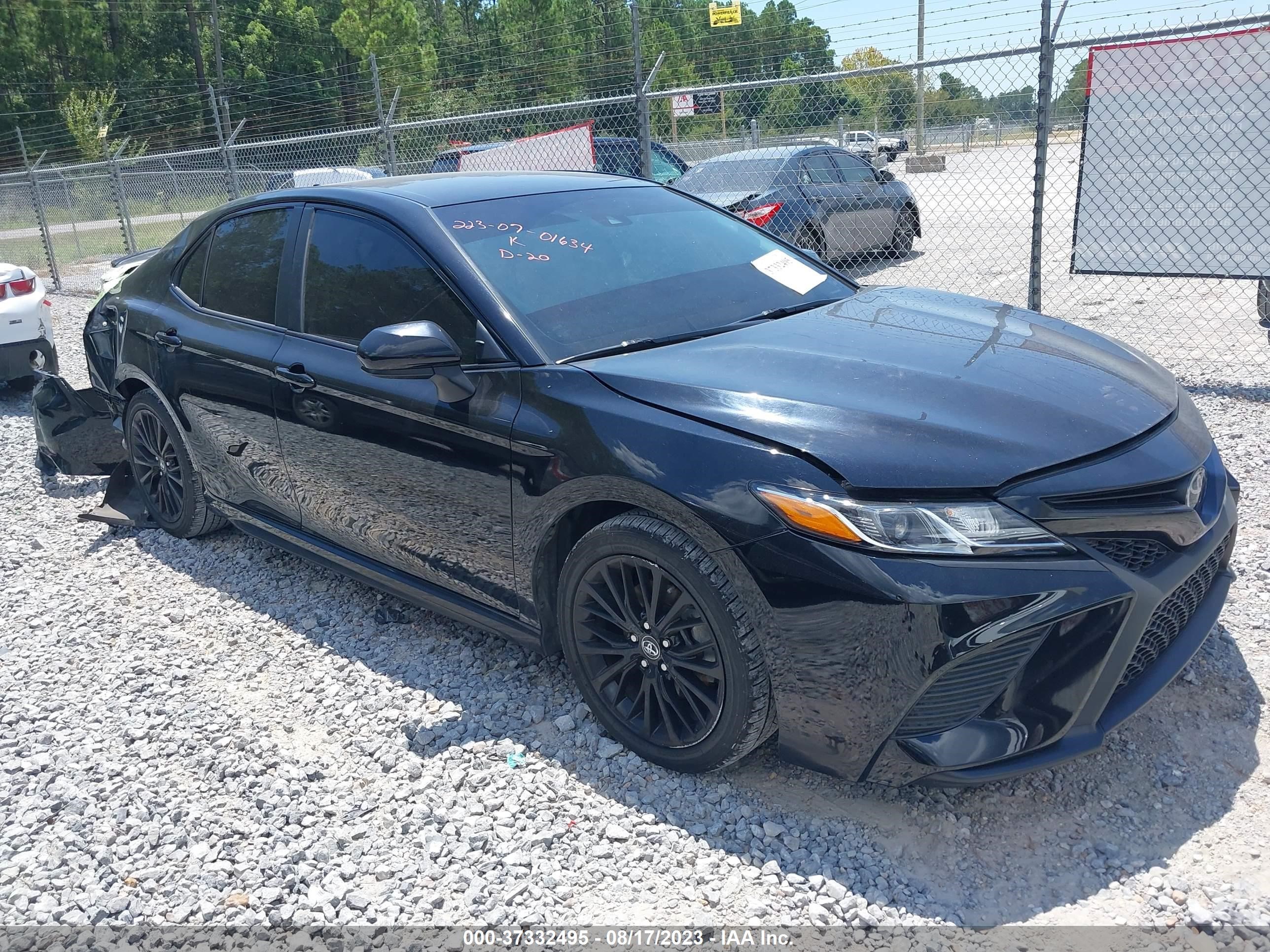 TOYOTA CAMRY 2020 4t1g11ak2lu318289