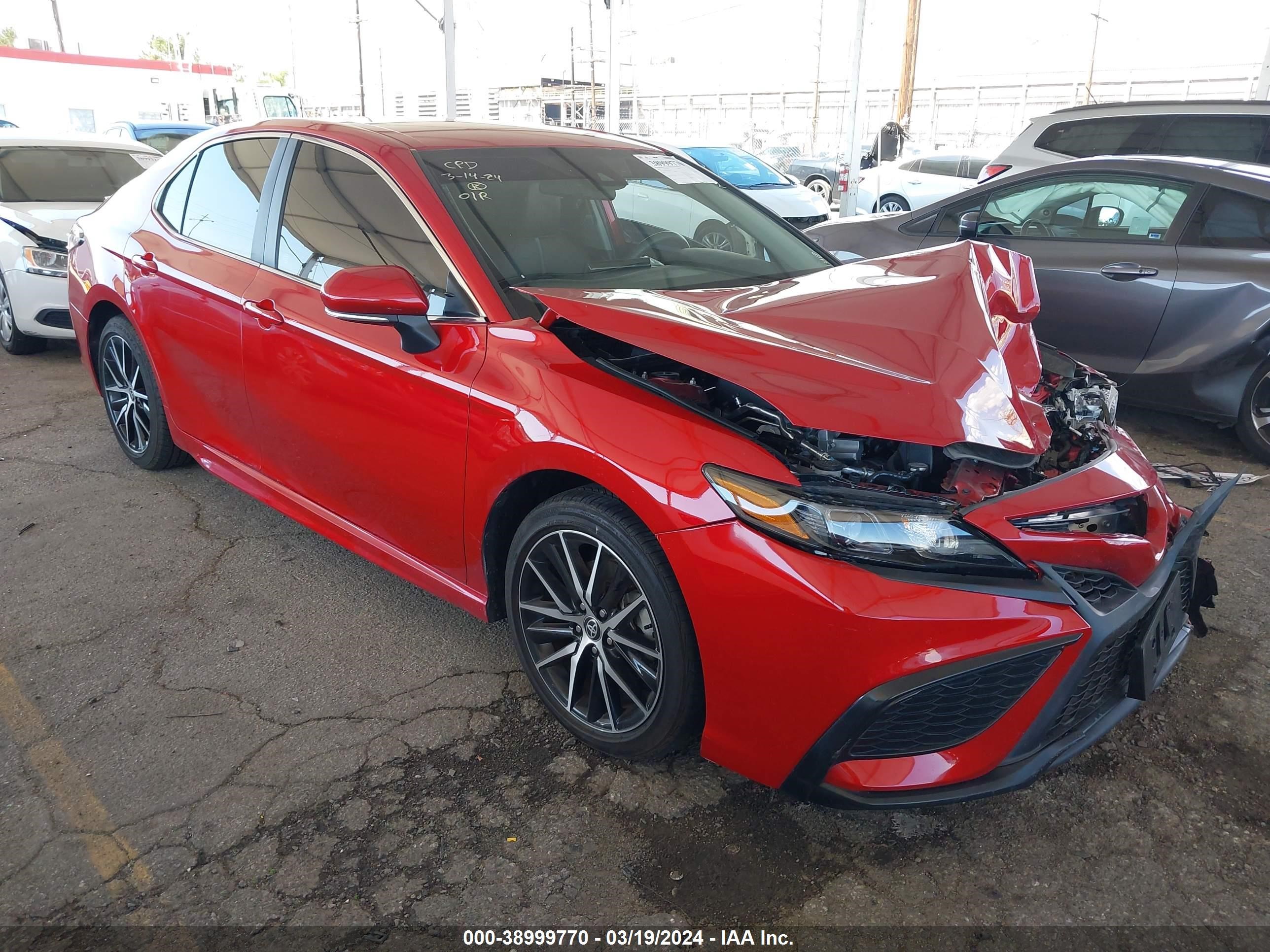 TOYOTA CAMRY 2023 4t1g11ak4pu158714