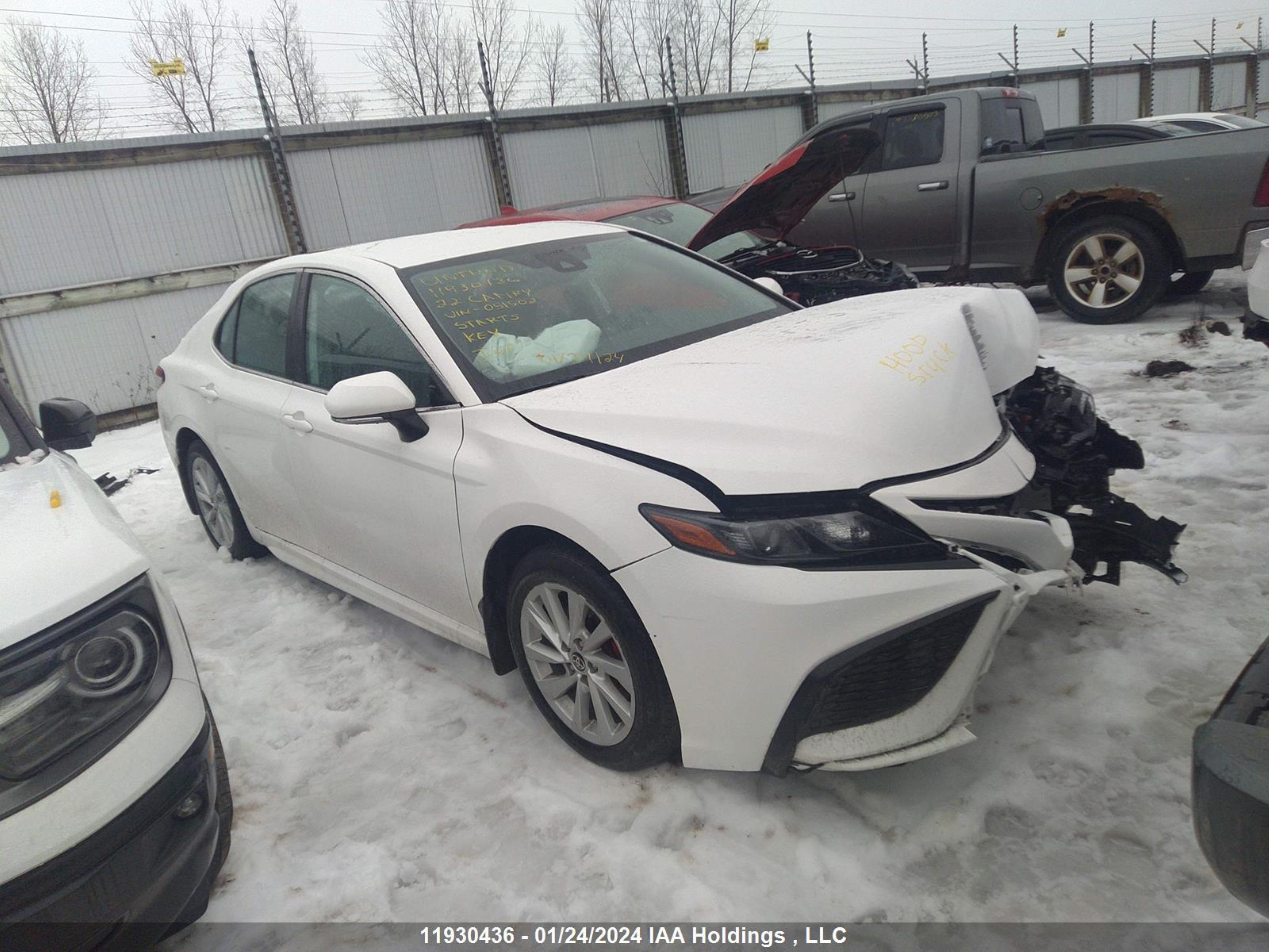 TOYOTA CAMRY 2022 4t1g11ak6nu051502