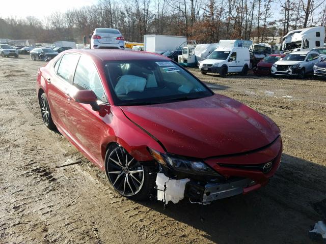 TOYOTA CAMRY SE 2021 4t1g11akxmu410686