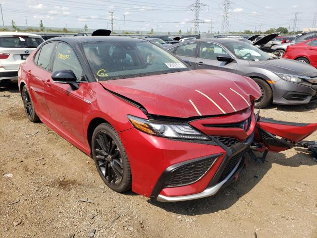 TOYOTA CAMRY XSE 2021 4t1k31ak3mu030819