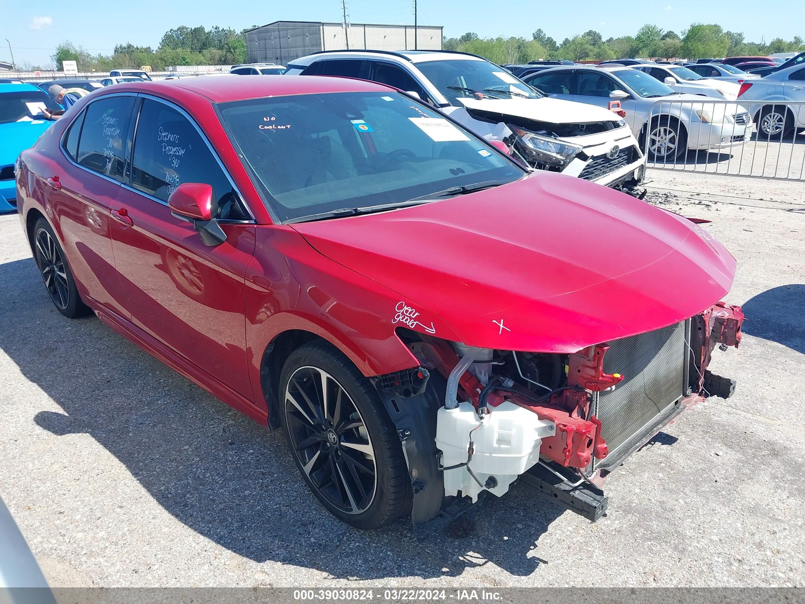 TOYOTA CAMRY 2020 4t1k61ak5lu338886