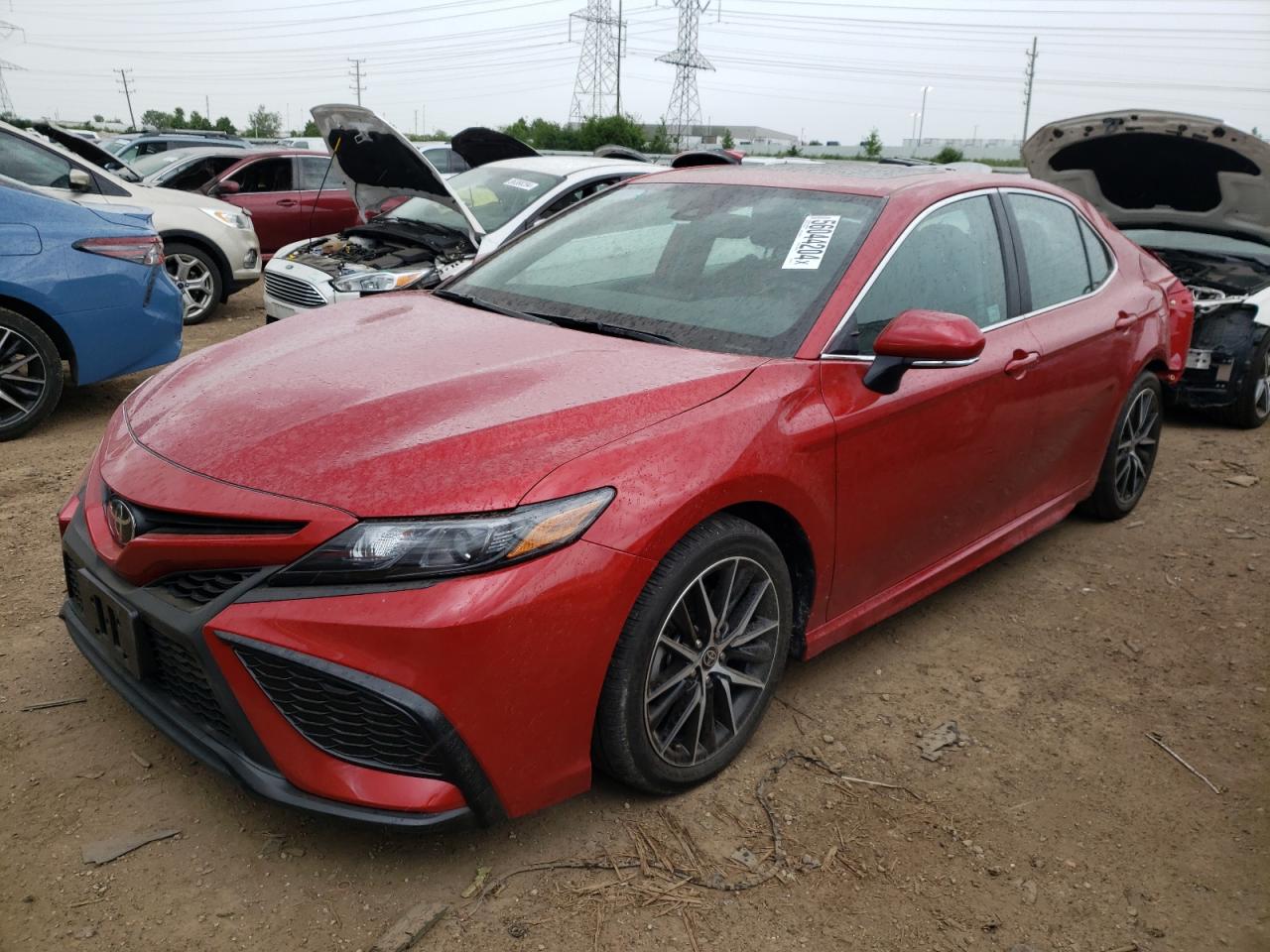 TOYOTA CAMRY 2021 4t1t11bk4mu026111