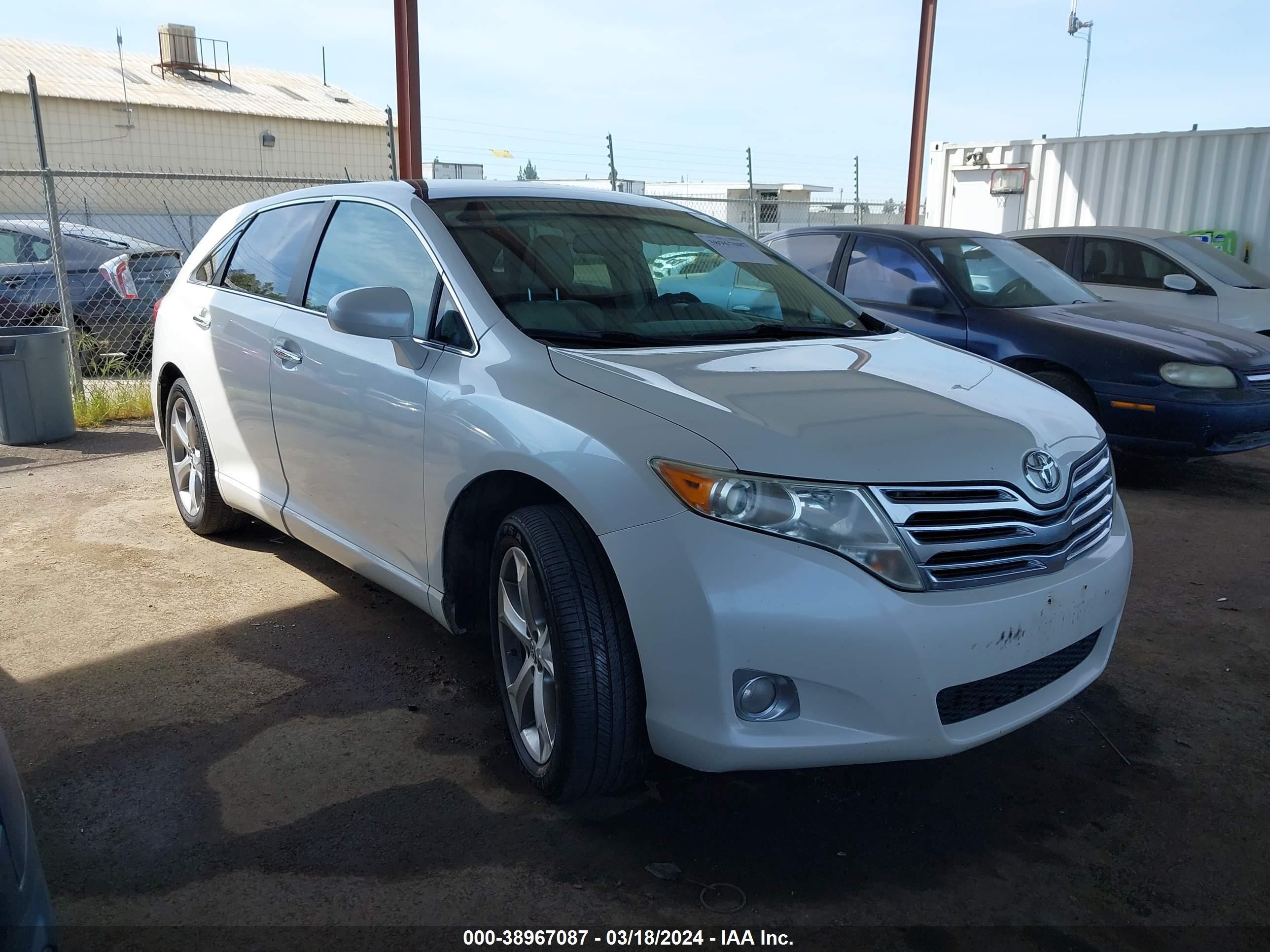 TOYOTA VENZA 2009 4t3bk11a29u002678