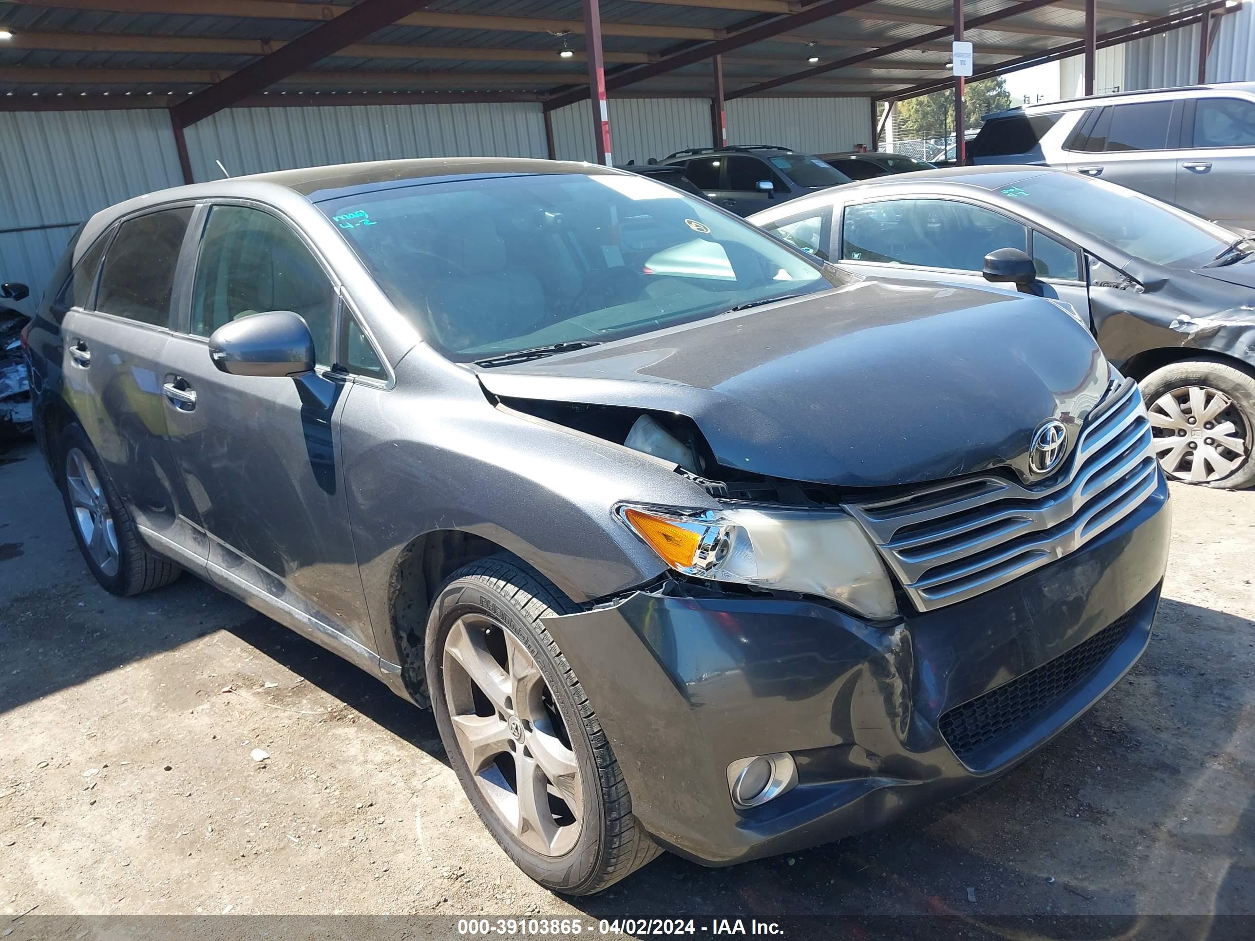 TOYOTA VENZA 2009 4t3bk11a89u011983