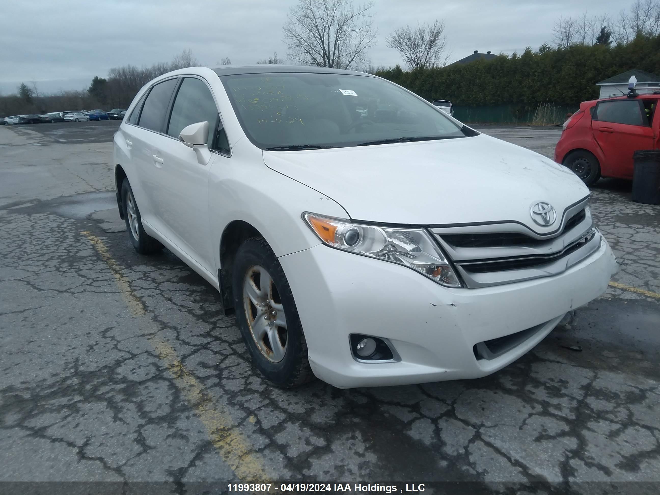 TOYOTA VENZA 2014 4t3bk3bb2eu098812