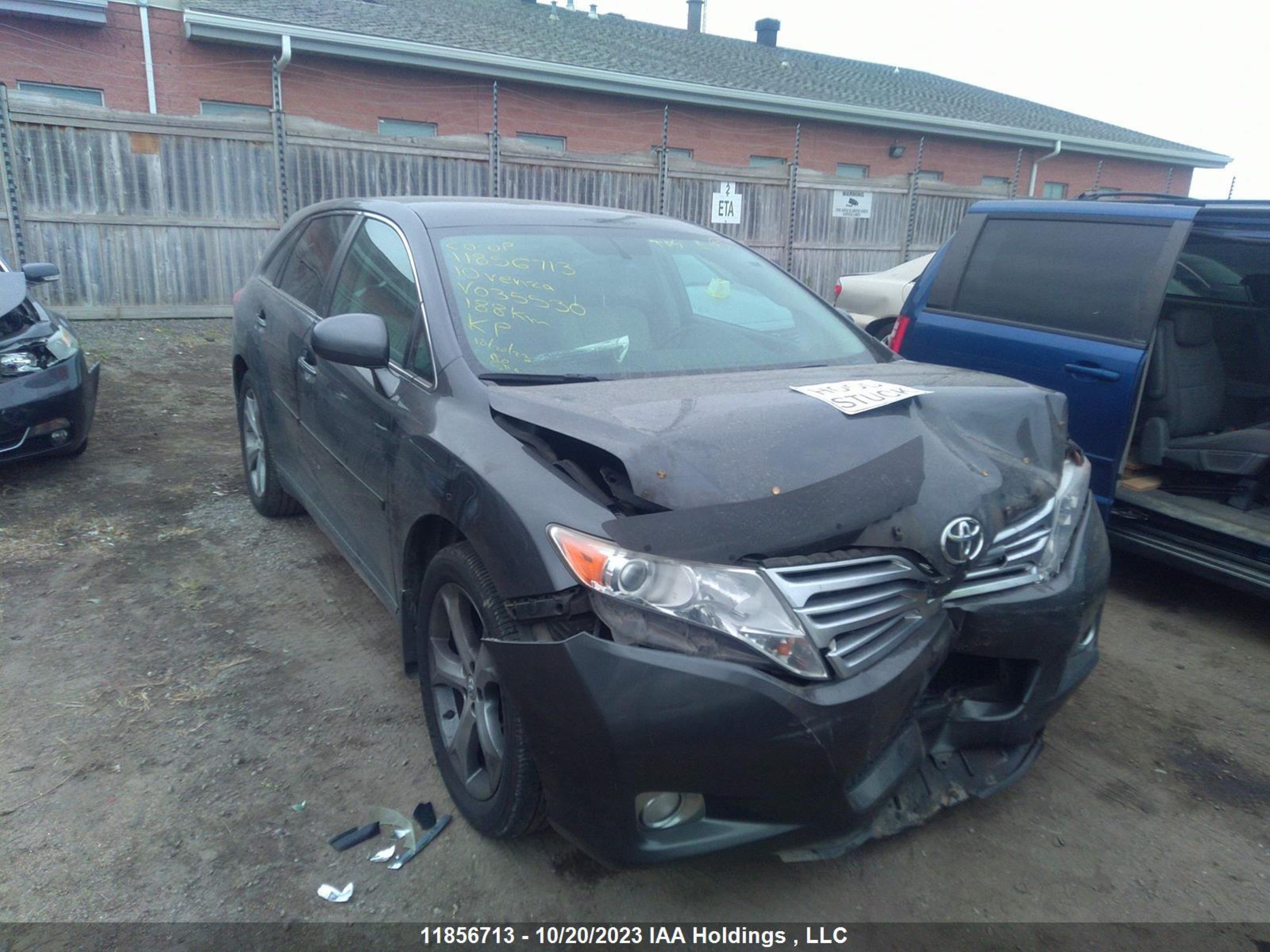 TOYOTA VENZA 2010 4t3bk3bb4au035530