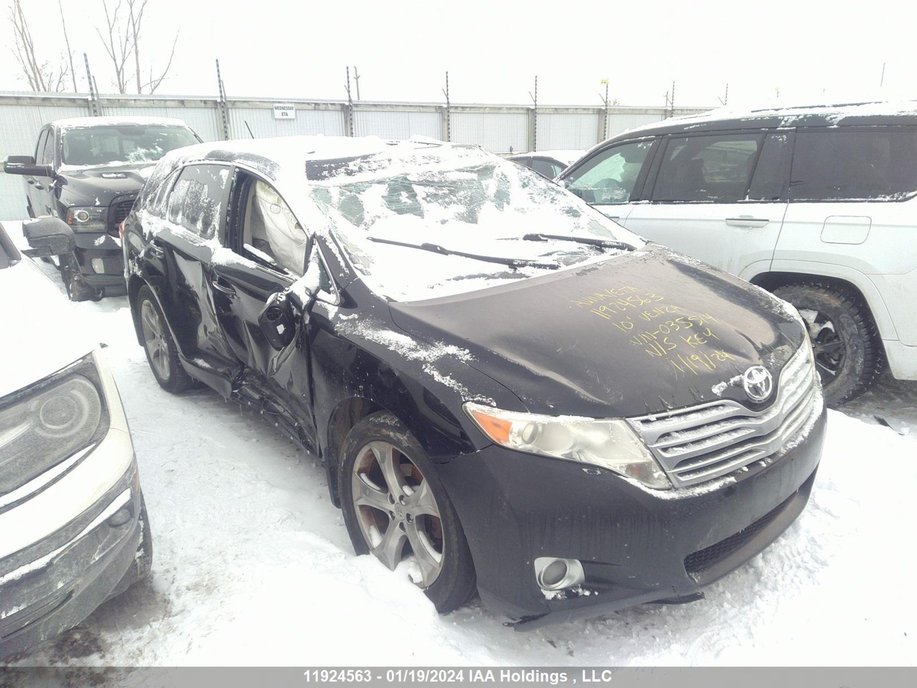 TOYOTA VENZA 2010 4t3bk3bb6au035514