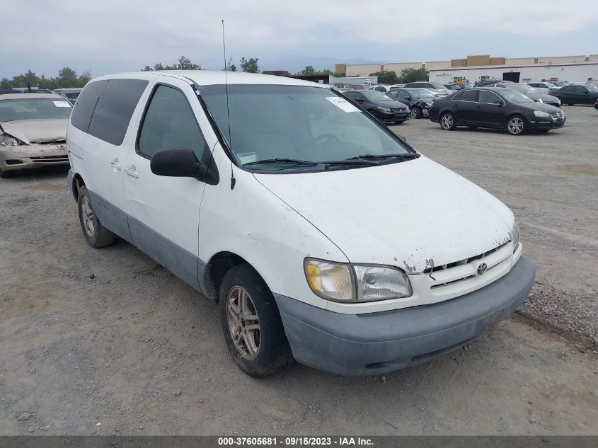 TOYOTA SIENNA 2000 4t3gf19c6yu280790