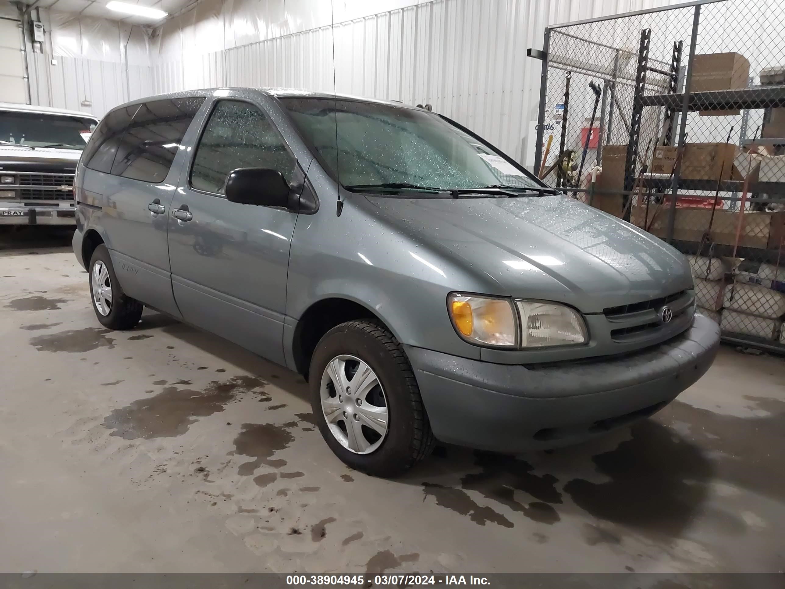 TOYOTA SIENNA 1999 4t3gf19c8xu157488