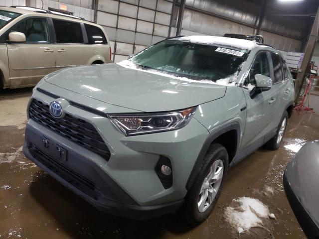 TOYOTA RAV4 XLE 2021 4t3rwrfv5mu044039