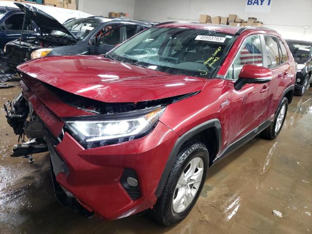 TOYOTA RAV4 XLE 2021 4t3rwrfv5mu046860