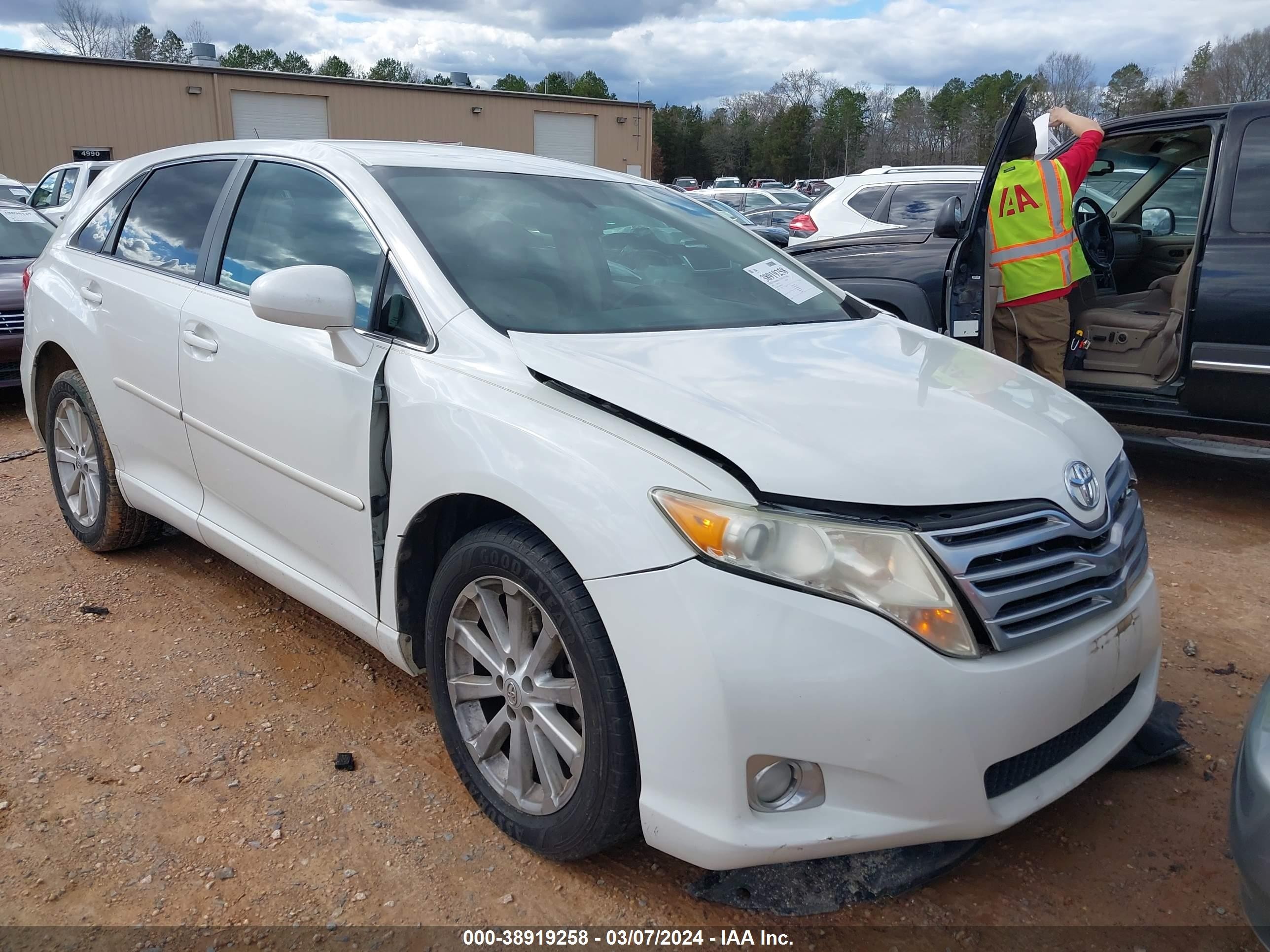 TOYOTA VENZA 2009 4t3ze11a09u001308