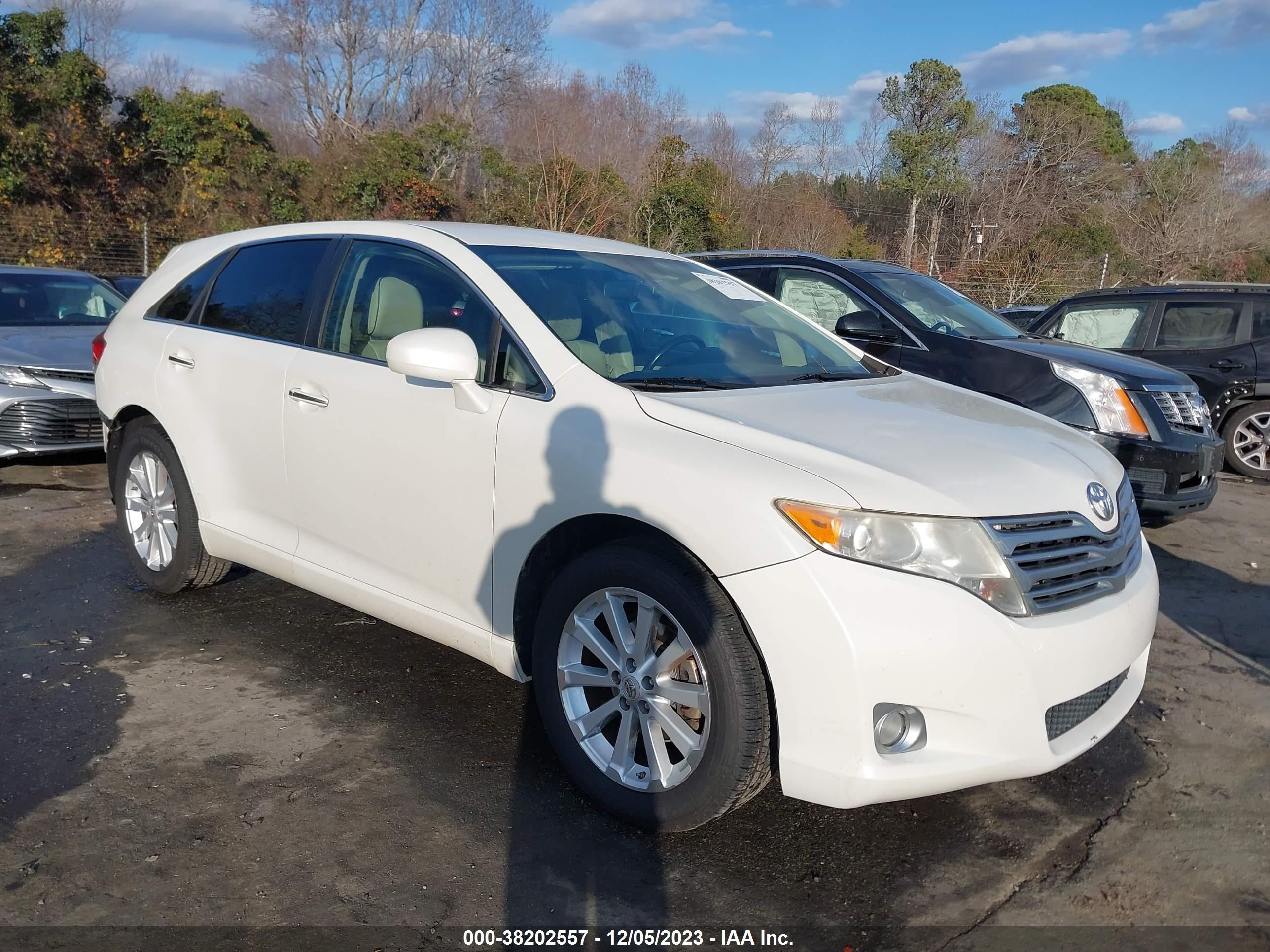 TOYOTA VENZA 2009 4t3ze11a59u009498