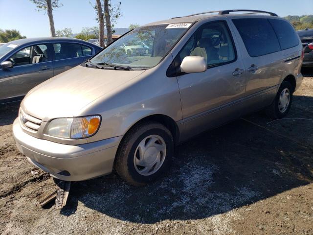 TOYOTA SIENNA LE 2002 4t3zf13c02u483702