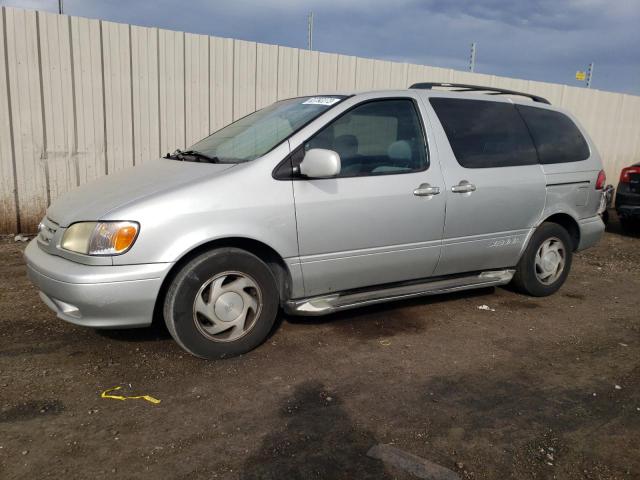 TOYOTA SIENNA LE 2002 4t3zf13c02u508159