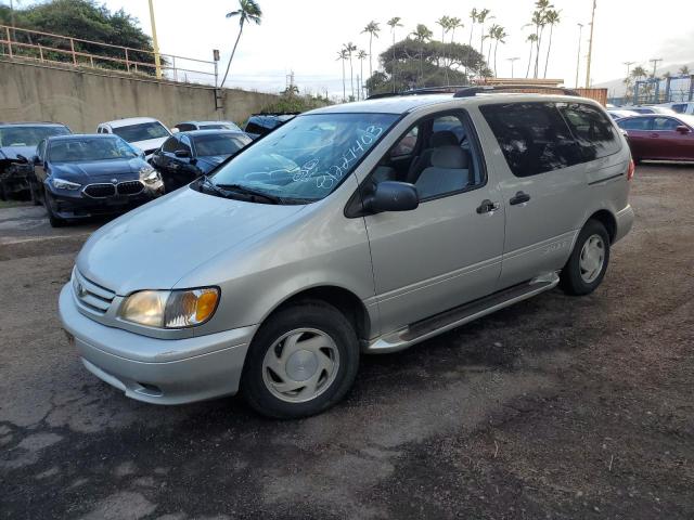 TOYOTA SIENNA LE 2002 4t3zf13c12u459991