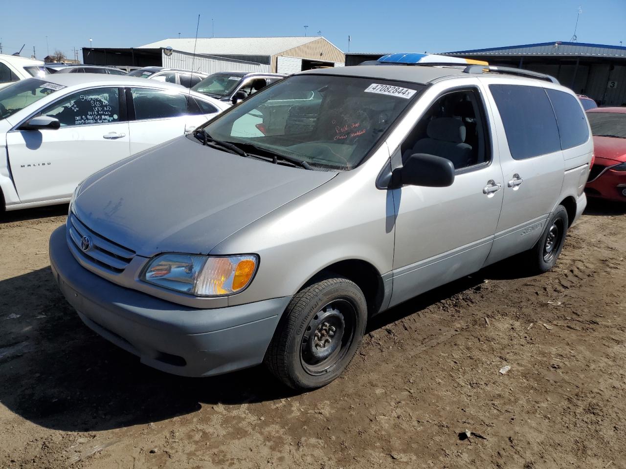 TOYOTA SIENNA 2002 4t3zf13c32u421193