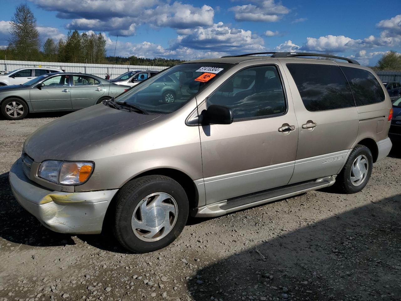 TOYOTA SIENNA 2000 4t3zf13c3yu317845