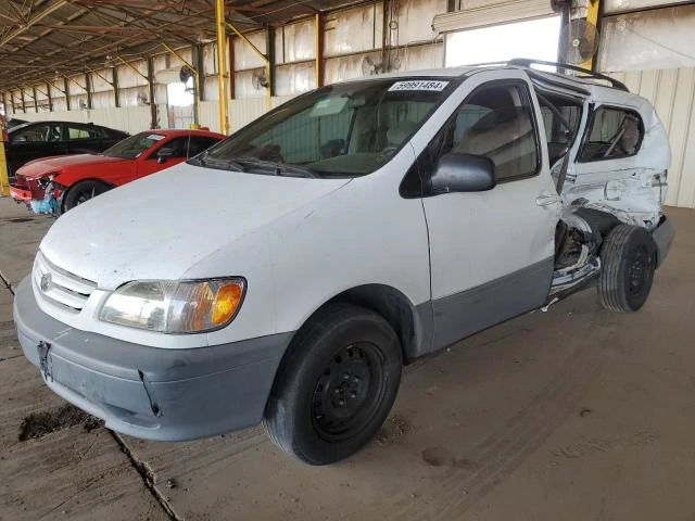 TOYOTA SIENNA LE 2002 4t3zf13c42u444076