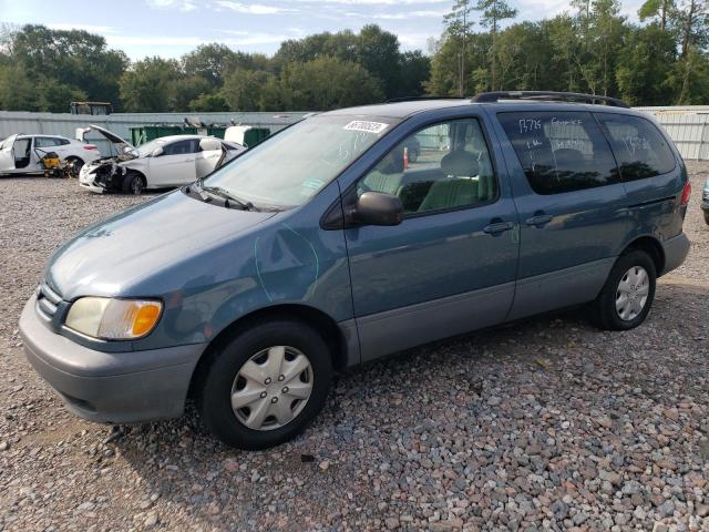 TOYOTA SIENNA LE 2002 4t3zf13c42u507273