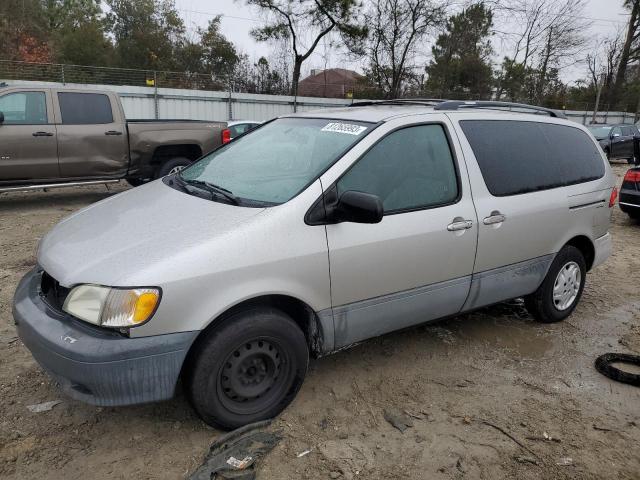 TOYOTA SIENNA LE 2002 4t3zf13c52u429067