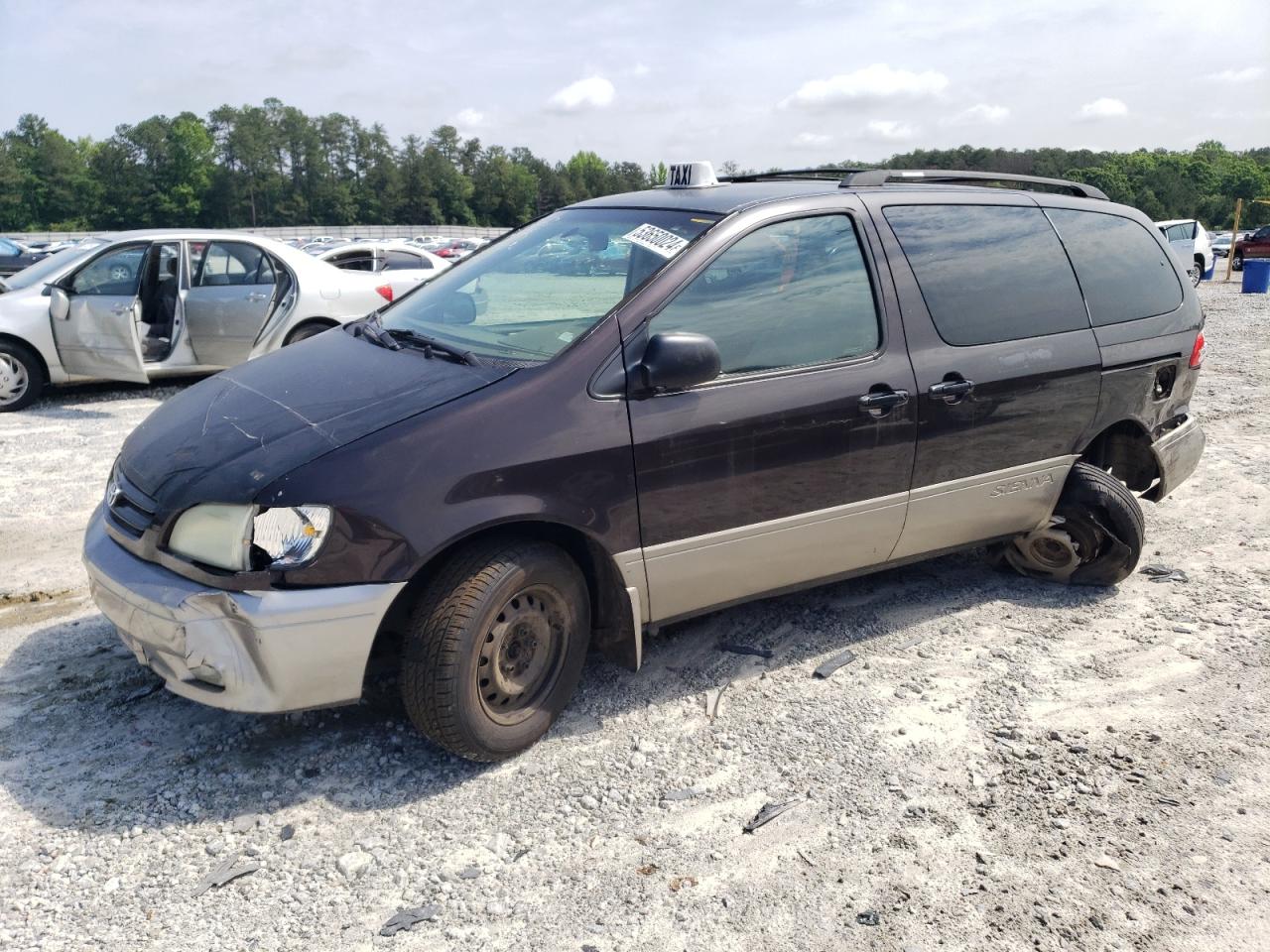 TOYOTA SIENNA 2002 4t3zf13c52u489074