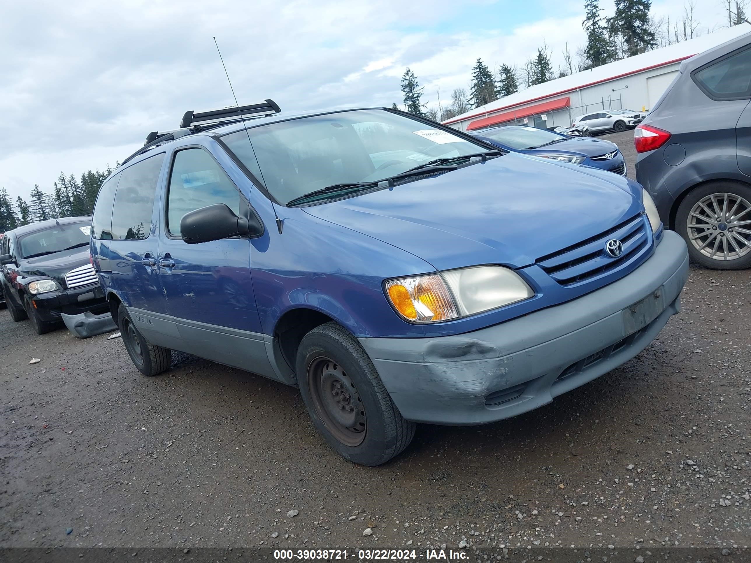 TOYOTA SIENNA 2001 4t3zf13c61u349551