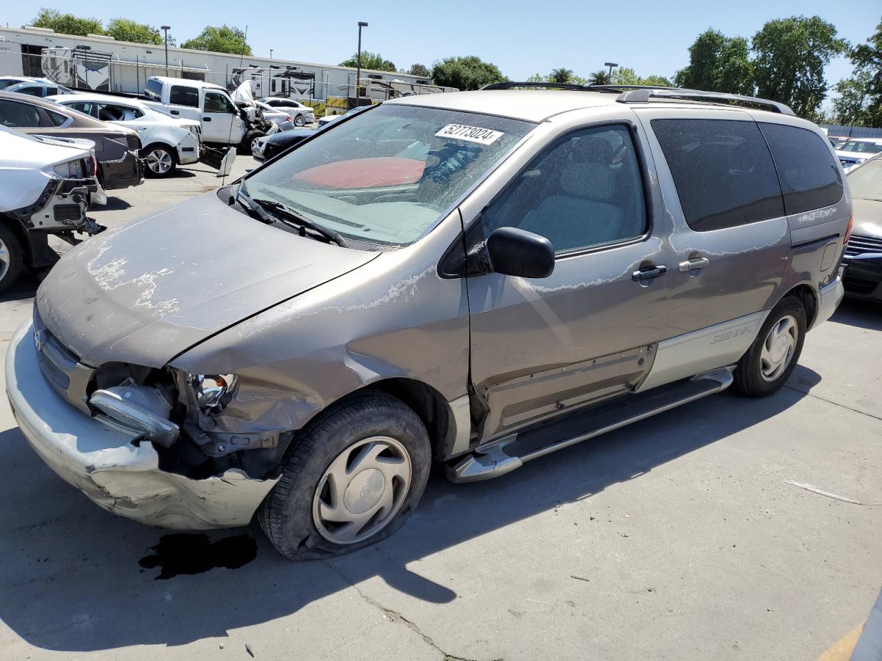 TOYOTA SIENNA 1998 4t3zf13c6wu084458