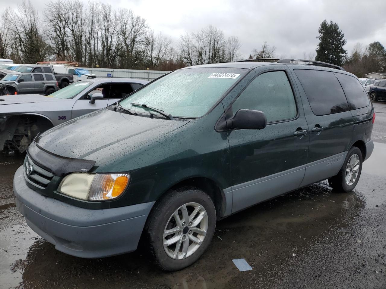 TOYOTA SIENNA 2003 4t3zf13c73u514316