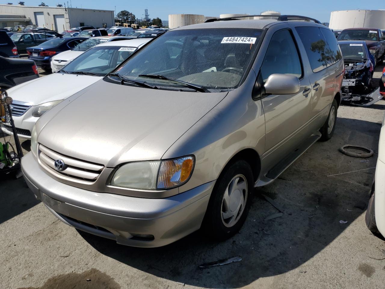 TOYOTA SIENNA 2003 4t3zf13c73u514994