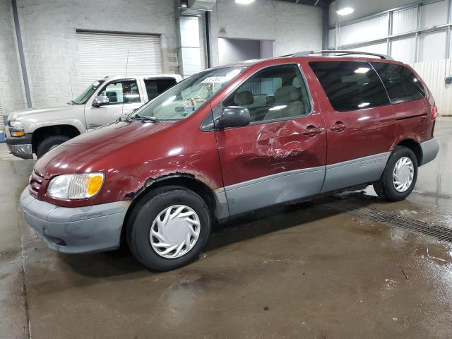 TOYOTA SIENNA LE 2001 4t3zf13c91u353691