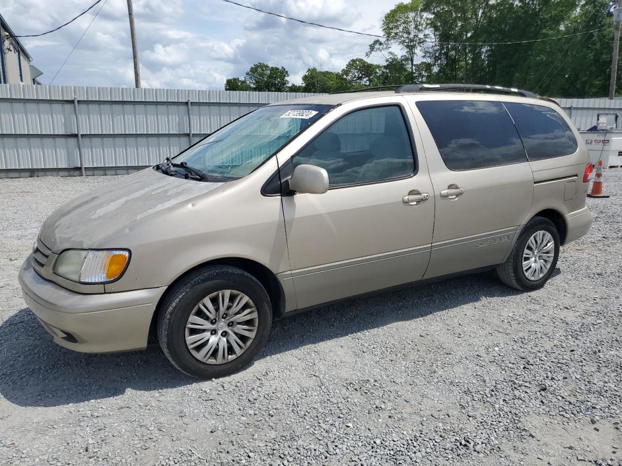 TOYOTA SIENNA 2002 4t3zf13cx2u444664