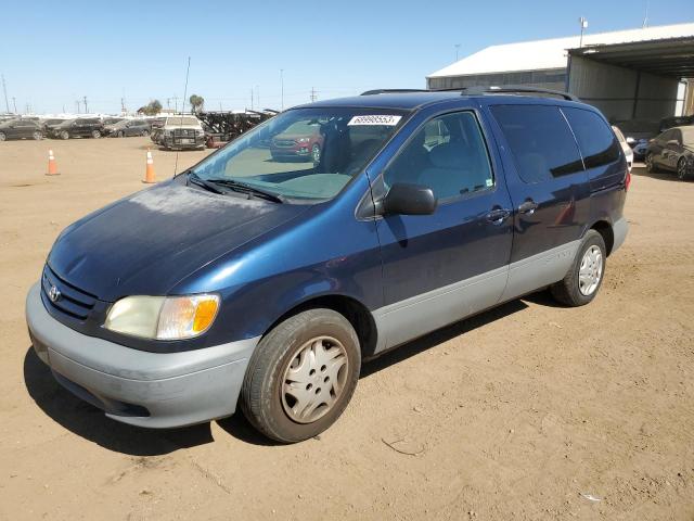 TOYOTA SIENNA LE 2002 4t3zf13cx2u491886