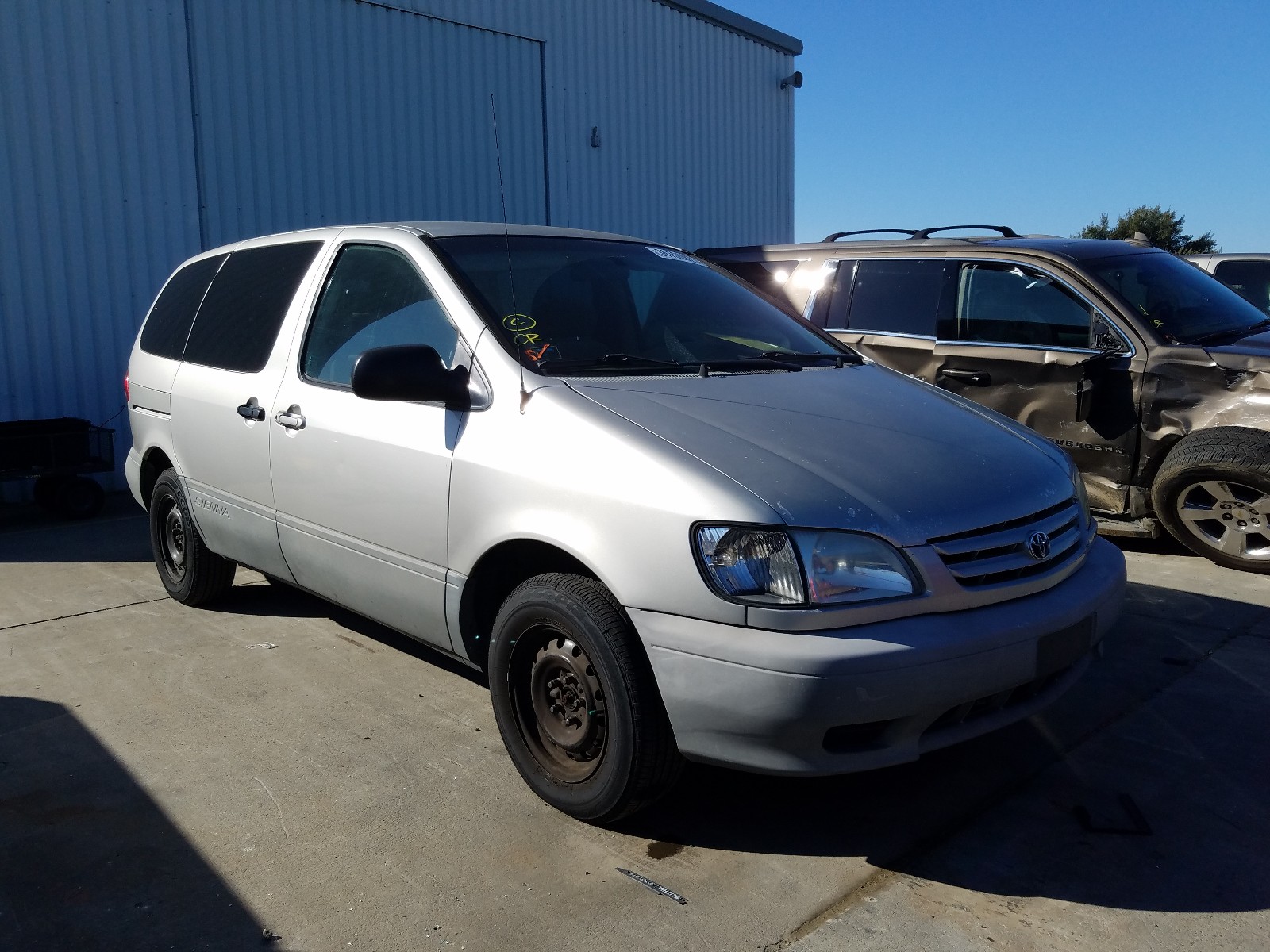 TOYOTA SIENNA 2001 4t3zf19c11u374218