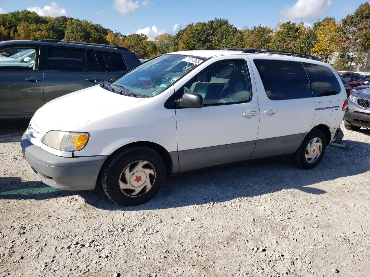 TOYOTA SIENNA 2003 4t3zf19c13u550641