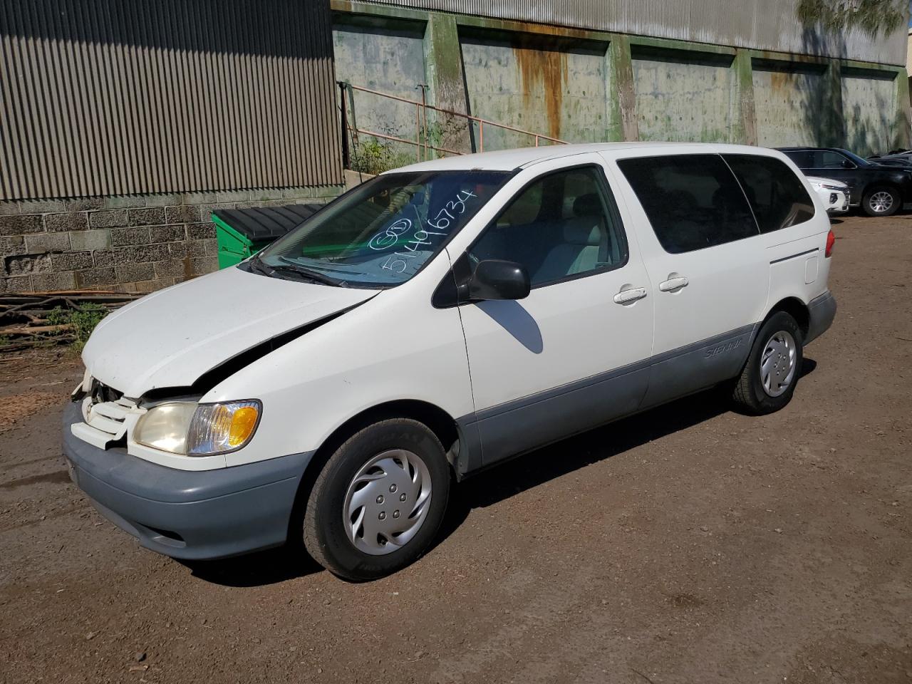 TOYOTA SIENNA 2001 4t3zf19c21u359632