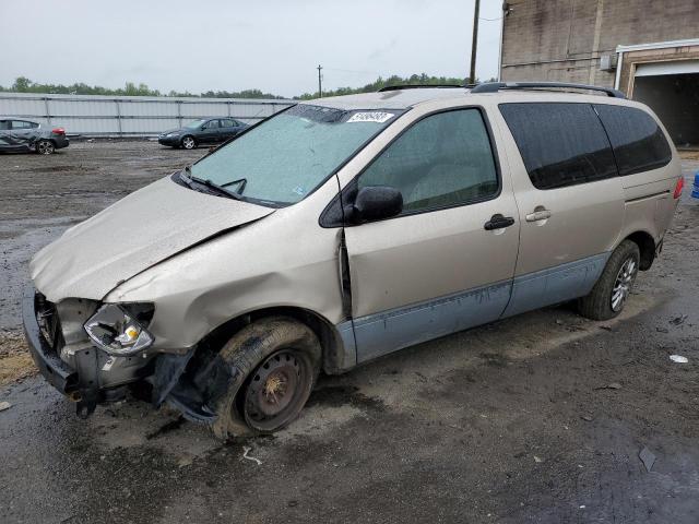 TOYOTA SIENNA CE 2002 4t3zf19c22u454290