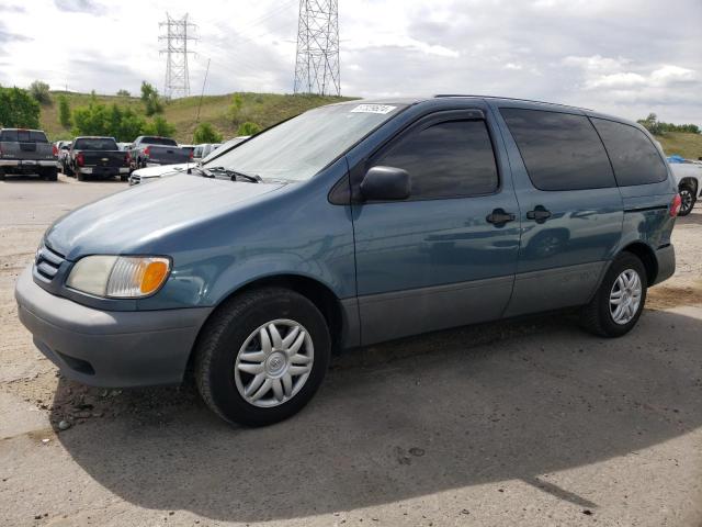 TOYOTA SIENNA CE 2001 4t3zf19c31u345156