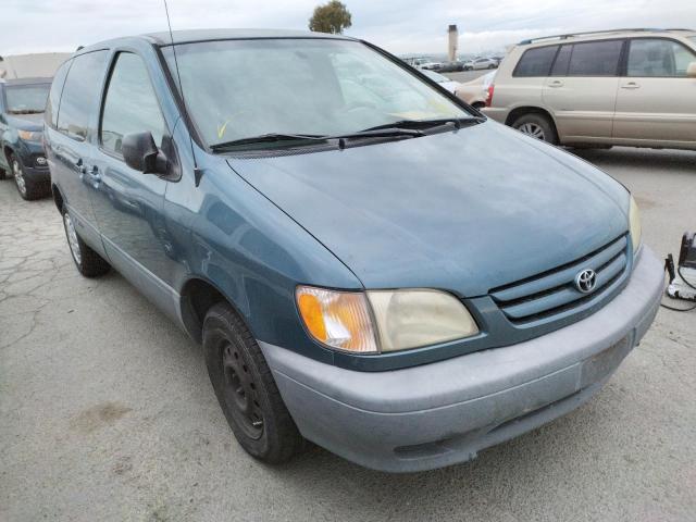 TOYOTA SIENNA CE 2001 4t3zf19c61u410033