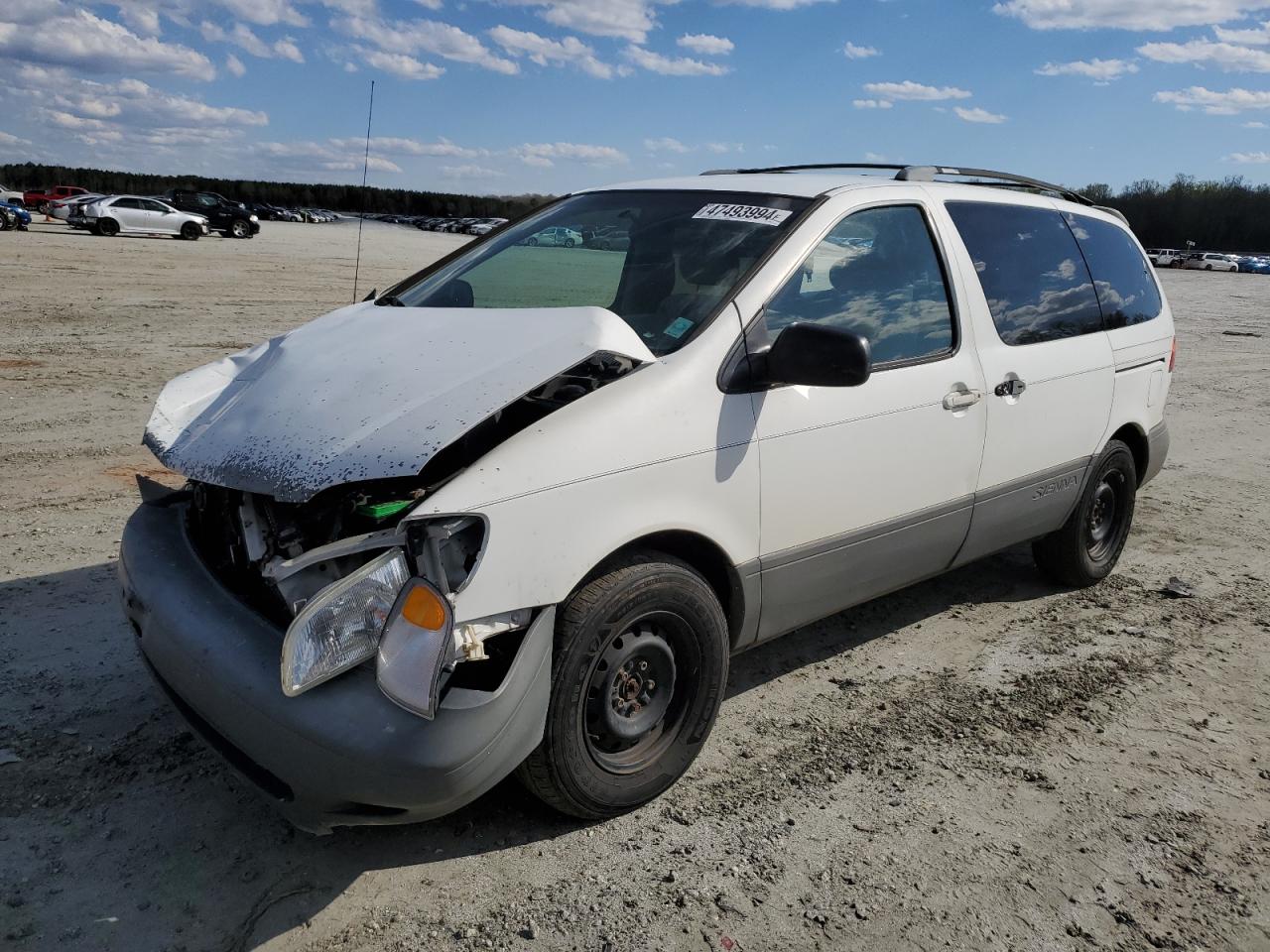 TOYOTA SIENNA 2000 4t3zf19c6yu310766